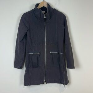 Neon Buddha Zip Close Jacket in Grey - Size Extra Small